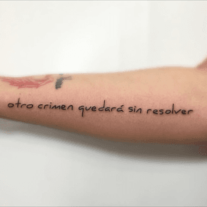 this is my most recent tattoo... the best song for a broken heart 💔 #cerati #crimen #dreamtattoo 