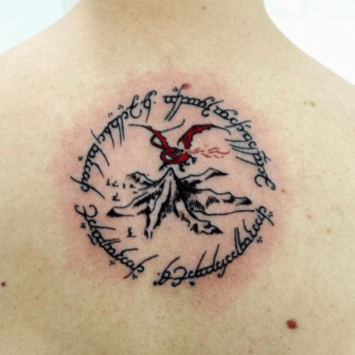 Tattoo uploaded by Jeffinho Tattow • Tatuagem senhor dos anéis # ...