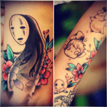 #megandreamtattoo I'd love to get a piece dedicated to a few of my favorite Studio Ghibli characters. These films are such a big part of my life. They have inspired and captivated me ever since I was a child. It would be really cool to get them in a neo-traditional style, or with bright colors like these pieces have! 