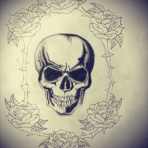 tattoo drawing i did for my cuz 