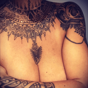 Neck tattoo (Game and Pon ) bamboo tattoo pataya 
