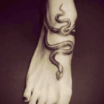 Another dream tattoo of mine! I'd love to get something similar to this on my ankle but a little more realistic and with green eyes!! #megandreamtattoo #meganmasaacre #snake #slytherinpride 