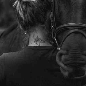 #horse #me #neck #tatto #love #horsetatto 