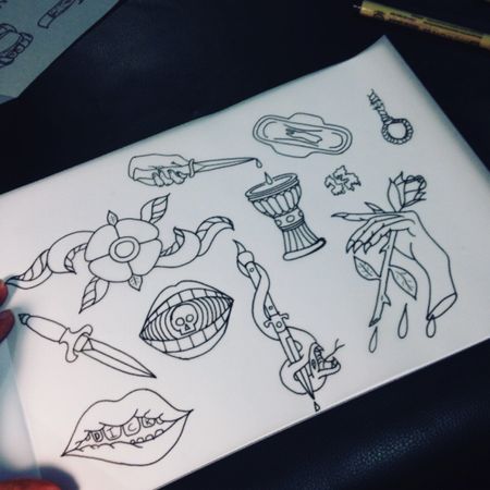 Flash tattoo