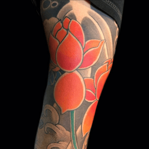 Tattoo by Matt C Ellis  #mattellis #mattcellis #artist  #tattoo #tattoos #tat #tats #tatts #tatted #tattedup #tattoist #tattooed #tattoooftheday #inked #inkedup #ink #tattoooftheday #amazingink #bodyart #LarkTattoo #LarkTattooWestbury #NY #BestOfLongIsland #VotedBestOfLongIsland #BestOfNYC #VotedBestOfNYC #VotedNumber1 #LongIsland #LongIslandNY #NewYork #NYC #TattoosEvenMomWouldLove  #NassauCounty #japanese #japanesetattoo #japanesesleeve #japaneseflower #flower #flowers #flowertattoo #color 