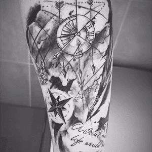 This tatto it's a bit of combination of a map, an handrighting feather, and music. The picture was made on the second day after i made my tatto. It is still to dark i thing, and it doesn't understands too much. I hope your eyes of proffesionists can tell me if this looks good, or OK, or it's ugly... thanks  #maptattoo #musictattoo #feathertattoo 