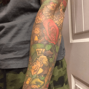 Down the rabbit hole... a glance at my full sleeve 
