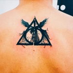 #deathlyhallows #tattoo #brazil #harrypotter #hp #reliquiasDaMorte 