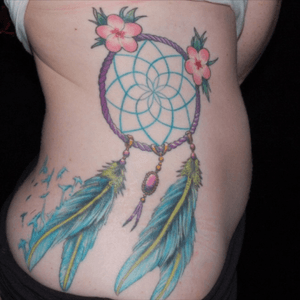 Tattoo by Simone Lubrani #dreamcatcher #dreamcatchertattoo #colortattoo #feather #feathers #feathertattoo #flower #flowerstattoo #flowers #flowerstattoos #side #sidetattoo #rib #ribtattoo #simonelubrani  #artist  #tattoo #tattoos #tat #tats #tatts #tatted #tattedup #tattoist #tattooed #tattoooftheday #inked #inkedup #ink #tattoooftheday #amazingink #bodyart #LarkTattoo #LarkTattooWestbury #NY #BestOfLongIsland #VotedBestOfLongIsland #BestOfNYC #VotedBestOfNYC #VotedNumber1 #LongIsland #LongIslandNY #NewYork #NYC #TattoosEvenMomWouldLove  #NassauCounty