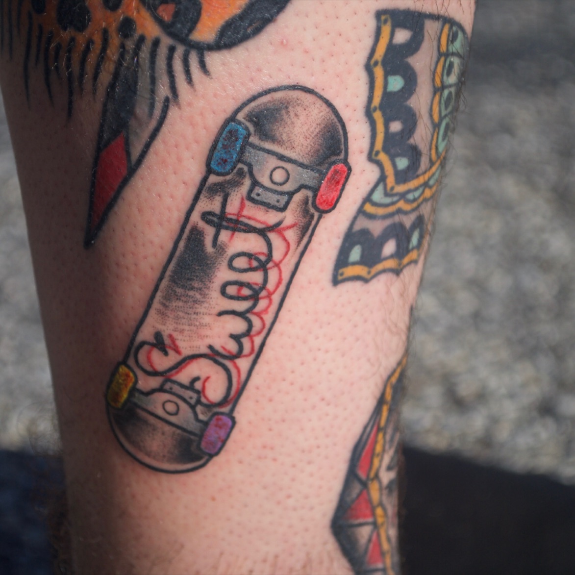 tow truck driver tattoos