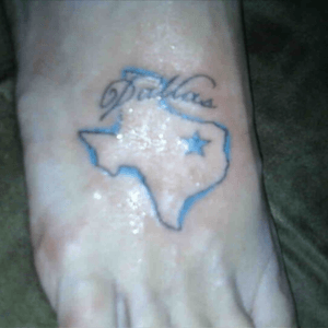 Outline of Texas for my grandson Dallas.