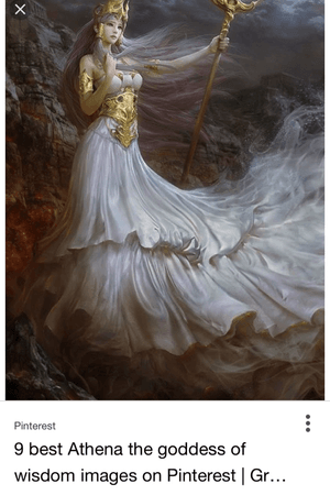 Athena goddess of wisdom