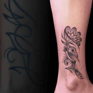 Before and after.. #tattoo #tattooed #ink #inked #dots #blacklines  #czechrepublic #art #tattooart #pavluss