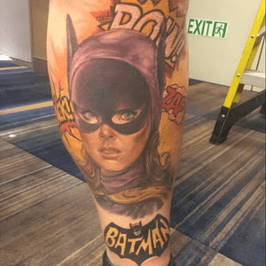 Batgirl tattoo by Sarah Miller 