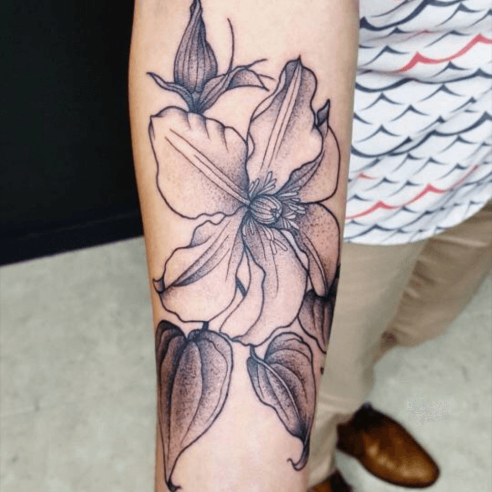 晶 on Twitter bangtan birth flowers tattoo flash  httpstco7vwNtZdtWE  Twitter