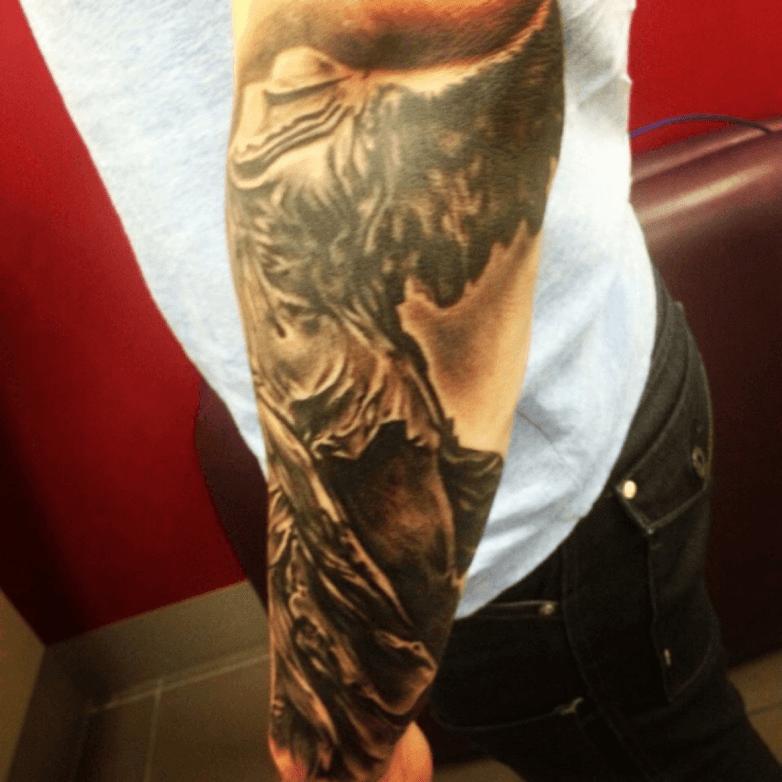 Tattoo uploaded by trialestudioart  winged goddess Nike   Tattoodo