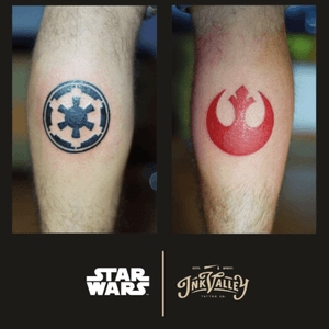 Star wars symbols. #alvmndz #InkValleyTattoo