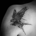 Swallow for Roma #tattoo #tattoos #inkedgirl #ink #inked #tattoooftheday #blackwork #blackworkers #blackworkerssubmission #black #bwt #bird #birdtattoo #swallow #swaĺlowtattoo #sketch #sketchstyle #sketchstyletattoo #poland #warsaw