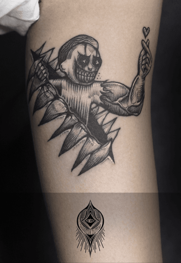 Tattoo from Darktide Tattoo Studio