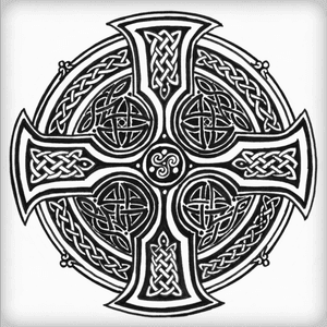 #MeaganDreamTattoo #CelticCross #Mandala #CelticMandala 
