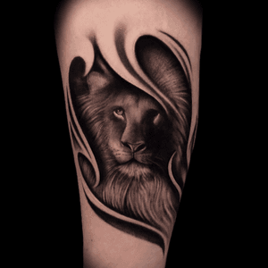 Lion tattoo i made on 'Just Tattoo Of Us' 