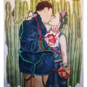Frida and Diego #megananddreamtattoo 