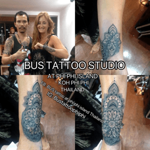 #dotwork #coverups #mandala #tattooart #tattooartist #Bambootattoo #traditional #tattooshop #at #Bustattoostudio #phiphiisland #thailand🇹🇭#tattoodo #tattooink #tattoo #phiphi #kohphiphi #thaibambooartis  #thailandtattoo Artist by Bus witsawat thongon 🙏🏻🙏🏻🙏🏻🙏🏻🙏🏻thank you so much🙏🏻🙏🏻🙏🏻🙏🏻🙏🏻🙏🏻Situated in the near koh phi phi police station , Bus tattoo is a small studio run by Mr.Bus, an experienced and talented tattooist who can perform his art both with bamboo stick and with electric tattoo gun. Cover ups, free hand designs, custom designs - any style can be realized at Bus tattoo studio. As in mostly any shop nowadays, needles are disposable and used only once at Bus tattoo studio