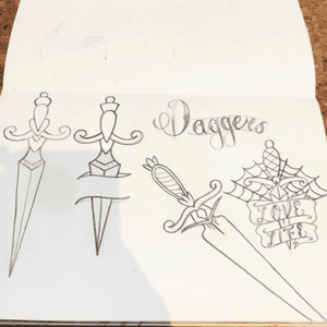 Daggers sketch