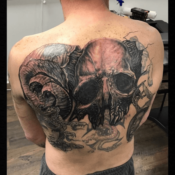 Tattoo from Murder of crows tattoo studio