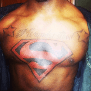 To be great you must be willing to be Misundersrood... Growing up loving the character of Superman and what he stood for (Hope) having a S tatted on my chest as Superman has on his uniform allows me to have the courage and strength to do whatever I set my mind and heart to do in life with hope that I'll always succeed and if not at least I've tried.