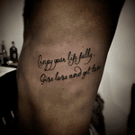 #scripttattoo #script #tattoo #sidetattoo 