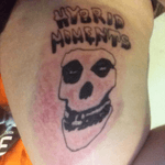 Misfits matching tattoo with my husband. 