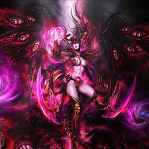 This would be so awesome as a half sleeve or sleeve #dreamtattoo #chaos #demon 