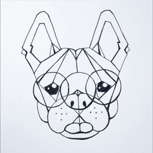 #frenchbulldog #design #stencil for a #friend #illustrate #lineart #tattoodesign 