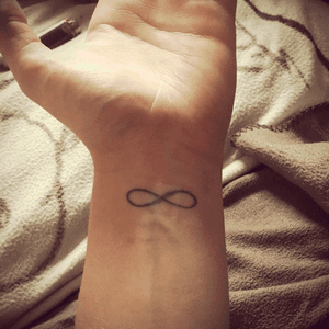 We all have that one tattoo that we regret! #infinity #wristtattoo #regret #mistake #inked 
