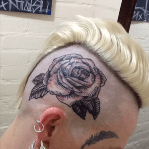 #rose #tattoo by tony #phoenixaz 