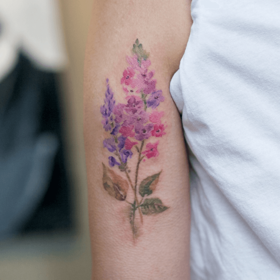 Matching lilac tattoos  Tattoogridnet