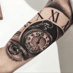 Look the time #meganamassacre #megandreamtattoo #tattoodo #gritnglory #megan
