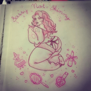 Some kind of plus size pin up girl would be my #megandreamtattoo 
