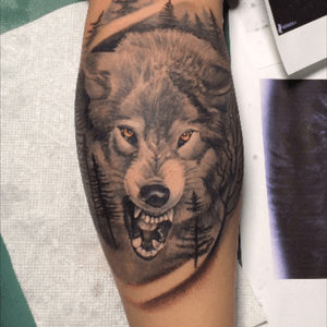#tattoo #wolf #