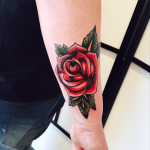 A traditional rose i did on a client 