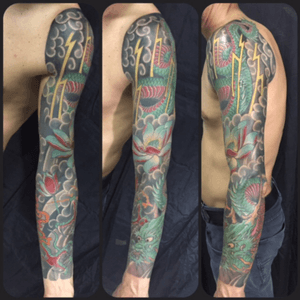 Tattoo by Carlos Amorim #tattoo #TattoodoApp #japanesetattoo #traditionaljapanese #carlosamorimtattoo #orientaltattoo #tattoooriental #portugaltattoo #familiaamorimtattoo