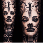 Artist #ivonataletats #violin #portrait #music #hyperrealism 