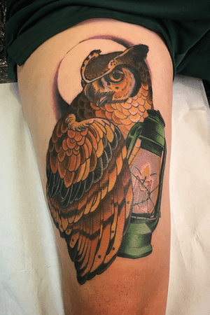 Owl thigh piece