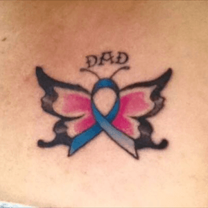 My ALS ribbon for my Dad 