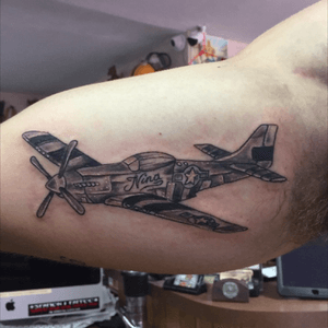 #P51mustang#station1tattoo #tattooedhooligans #tattoolife #redemptiontattooaftercare