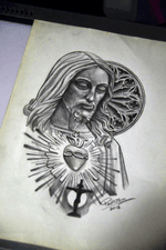 #jesus #tattoosketch #gardenofstone #sketchbook 
