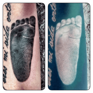 #tattoo #realistic #photorealism #feet #ink #babyfeet 