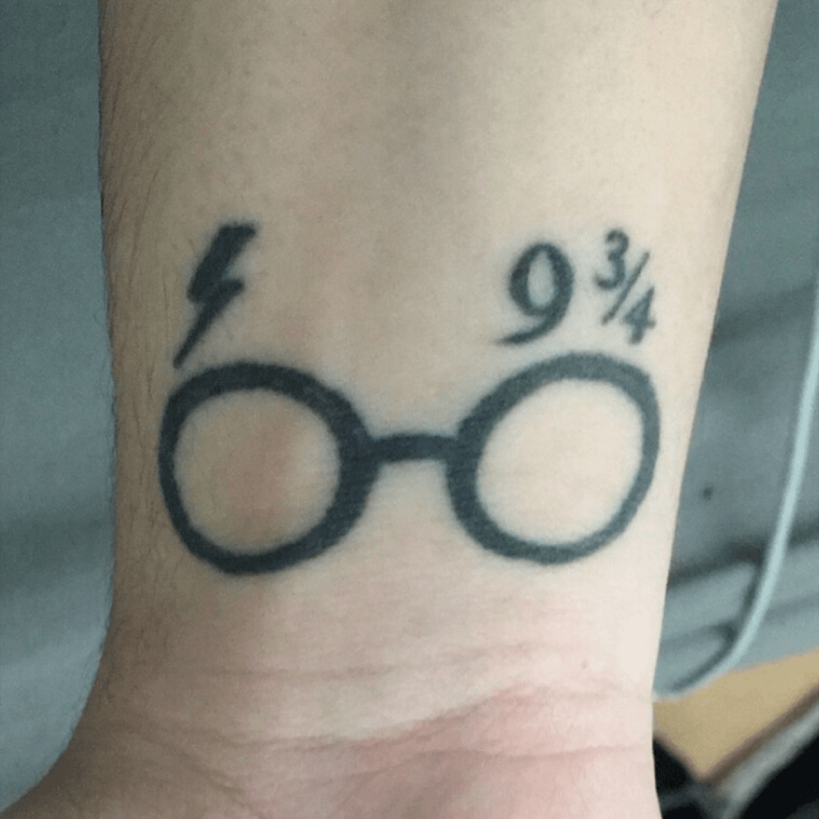 Harry Potter Costume Dress up Glasses Tattoo Scar Make up I must not tell  lies  eBay
