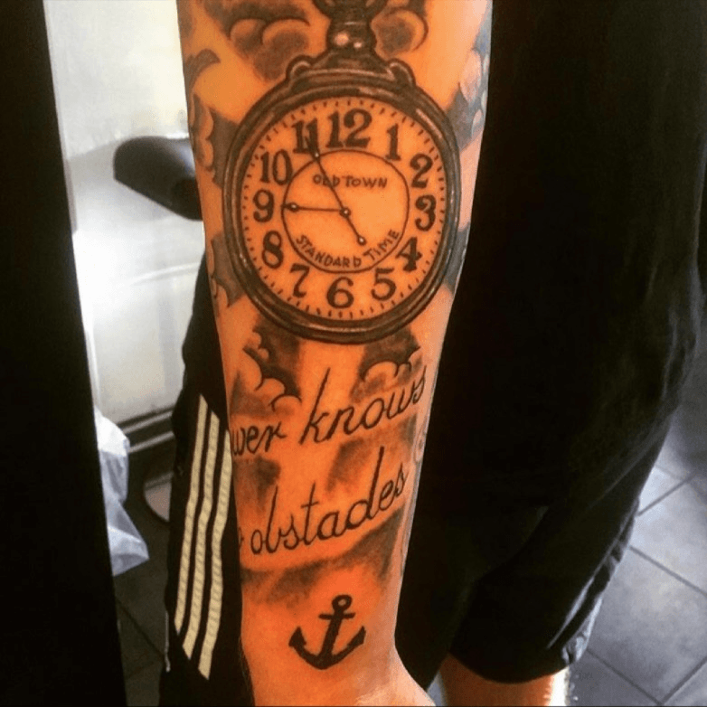 After her son passed away this awesome lady got the image and writing from  a card hed written for her tattooed on her forearm Tattoo by Ben Sellman  from Four Peaks Tattoo
